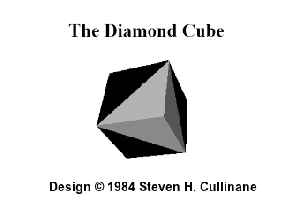 The diamond cube of Steven H. Cullinane